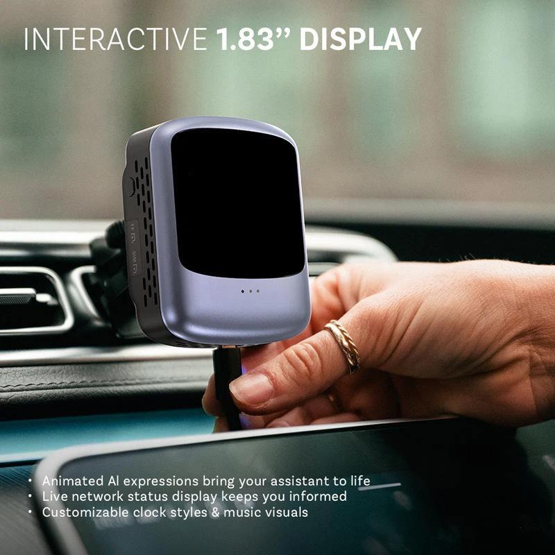 AI Box CarPlay, Голосовое управление, Беспроводной Android Auto, ТВ-бокс Android 13, Поддерживает YouTube, Netflix и Play Store