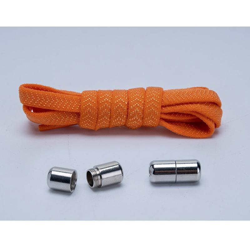 Шнурки без завязывания, Детская автоматическая пряжка для обуви, Без завязывания, Эластичная, Металлическая магнитная пряжка-капсула