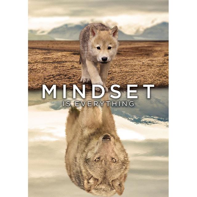 Animal Mindset Is Everything Inspirational Prints Poster Canvas Painting Modern Wall Art Pictures Living Room Bedroom Home Decor