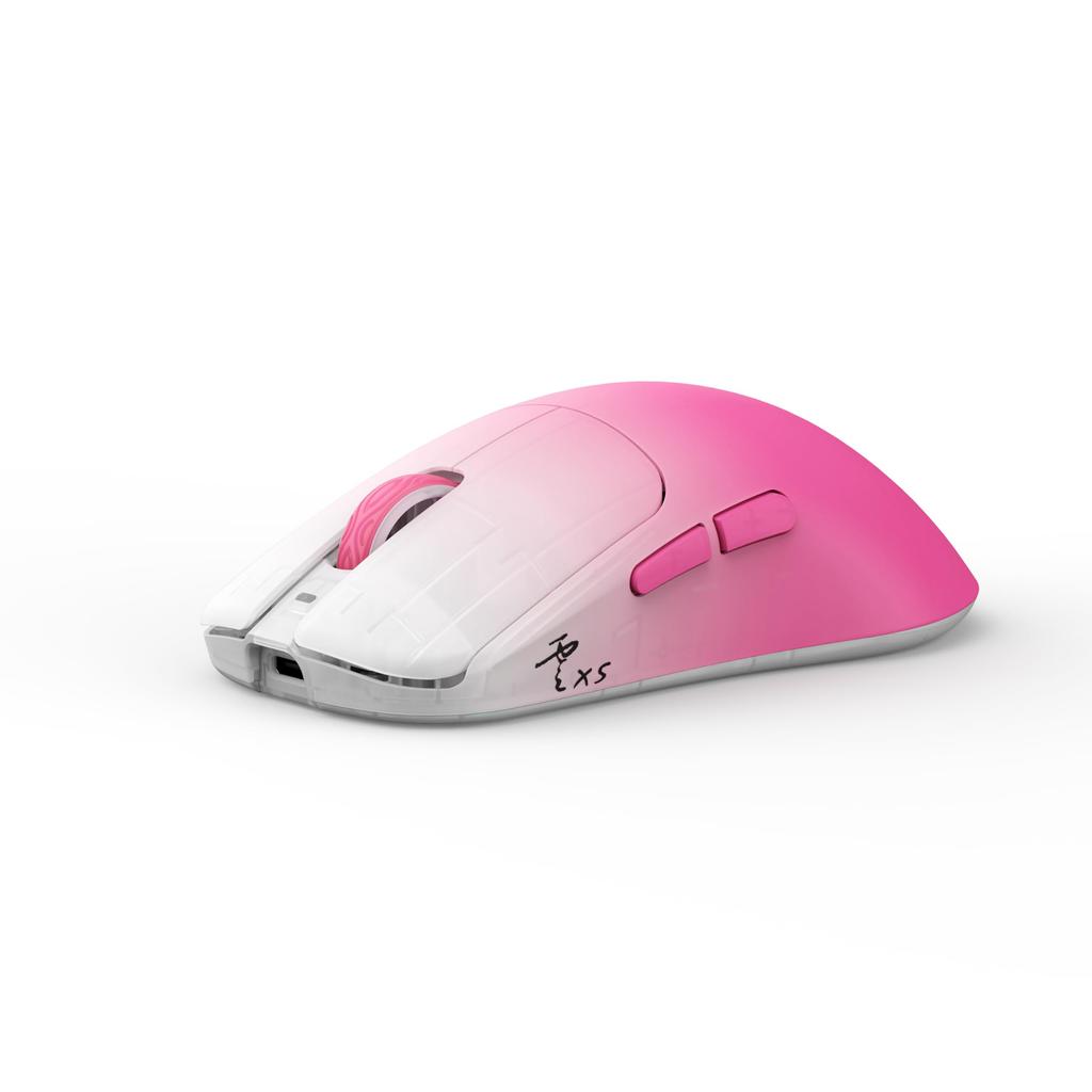 Waizowl OGM Cloud XS Wireless Gaming Mouse with PAW3950 High-Performance Sensor, 8000Hz Polling Rate, Feather Coding 3.0, Lightweight 45g, No Holes,