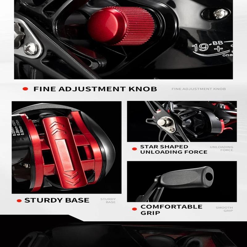 Новая рыболовная катушка для наживки, максимальное сопротивление 8 кг, металлическая проволочная чашка, сверхлегкая литейная рыболовная катушка, подходит для снастей для ловли окуня и щуки