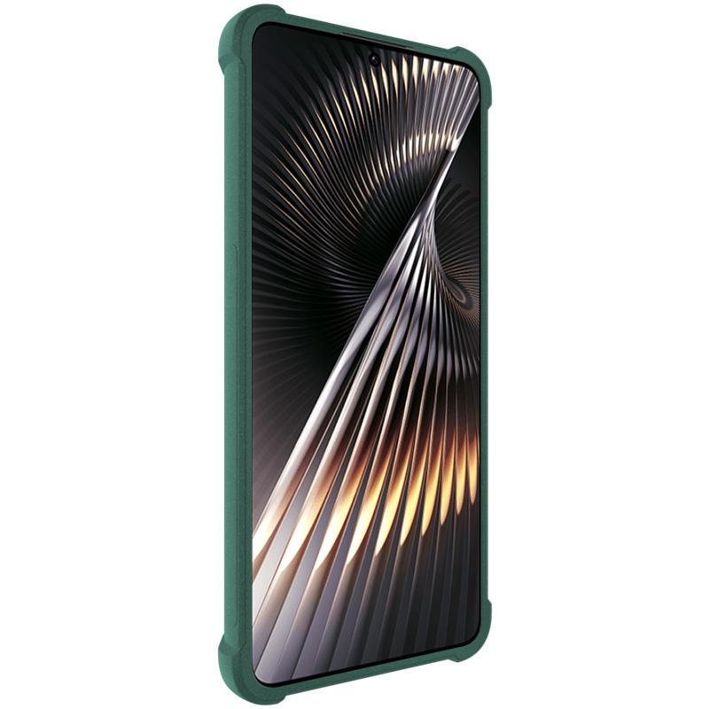 IMAK Чехол для Xiaomi Redmi Turbo 3 5G/Poco F6 5G Матовый ТПУ Ударопрочный С воздушной подушкой Чехол для телефона