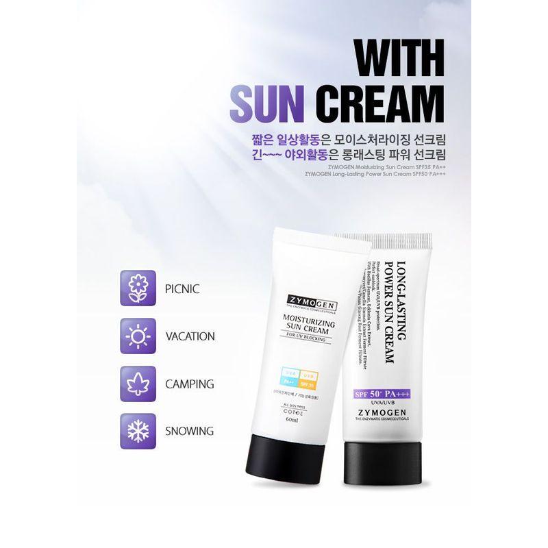 ZYMOGEN - Moisturizing Sun Cream SPF35 PA++ 60ml