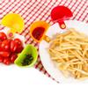 4 шт. разноцветные миски для соуса для макания, сервировочные миски, контейнер для специй для соли, кетчупа, сахара