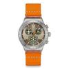Swatch NEW IRONY CHRONO VACATION TIME Наручные часы YVS101 Мужские Оранжевые