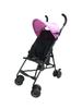 Легкая алюминиевая детская коляска Endo COOL KIDS CK Buggy BK Series, черная и розовая