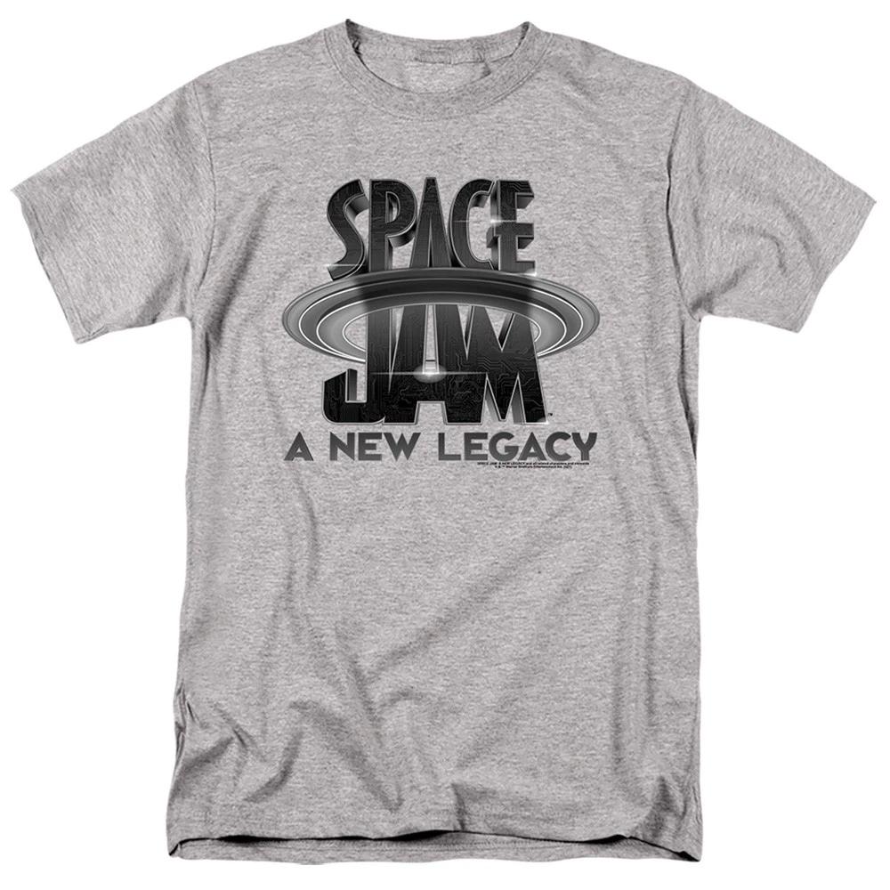 Space Jam - Space Jam 2 Logo Black - Unisex Short Sleeve Children's T-shirt - Gray