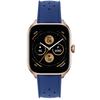 ERBORD Universal Silicone Strap 20mm, Tropic, Blue / Silver Buckle