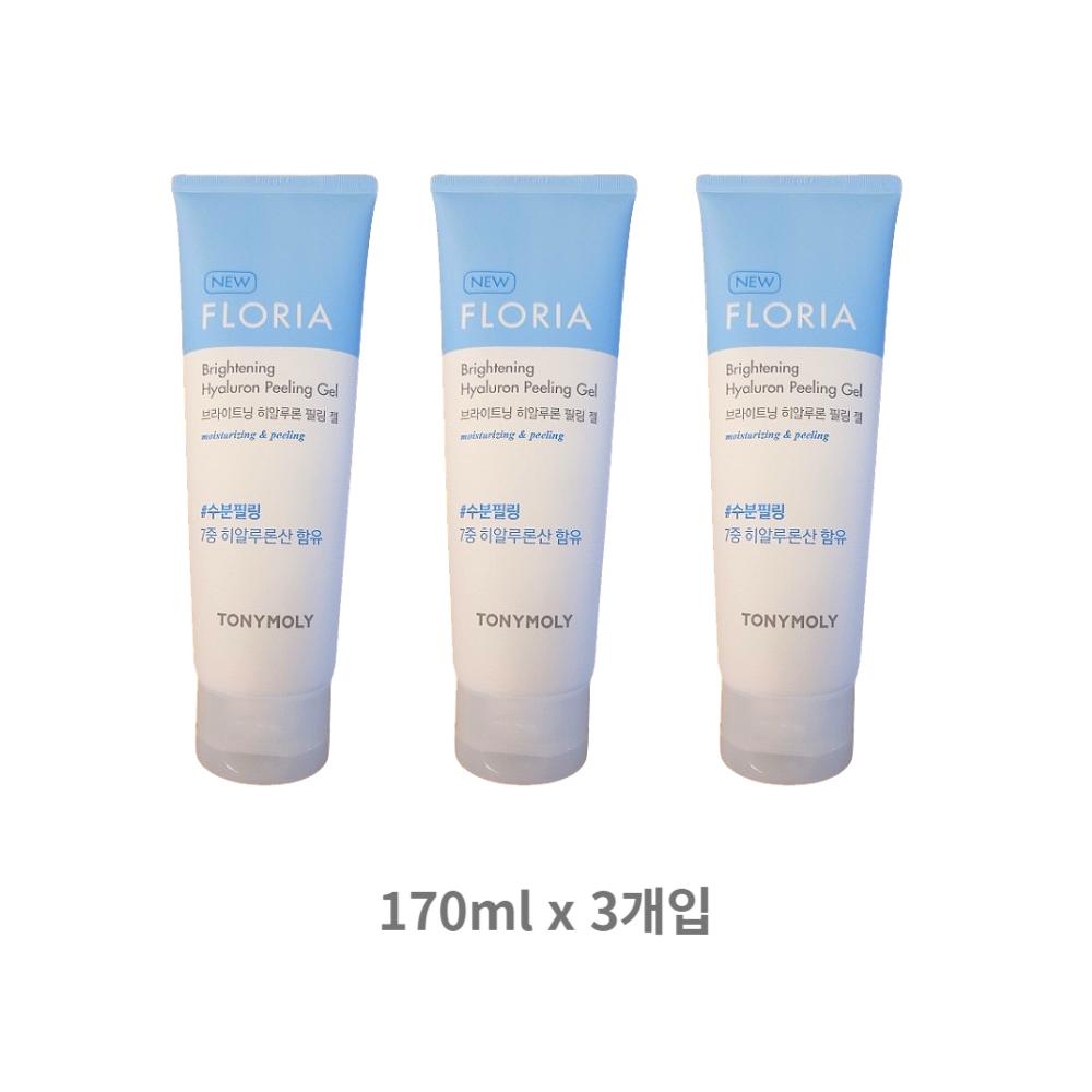 Осветляющий гиалуроновый пилинг-гель Tony Moly Floria, 510 мл, 4 шт.
