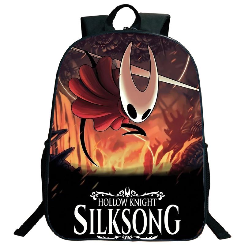 Рюкзак Hollow Knight 2 Silksong Школьный рюкзак Хорнет Магнит на холодильник Мальчик Дети Ребенок Ребенок Подросток Школьный рюкзак Первоклассник Школьная сумка Подростковая сумка