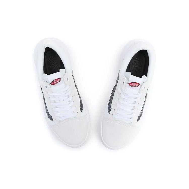 Vans Old Skool Overt CC White Black Unisex Sneakers VN0A7Q5EWHT