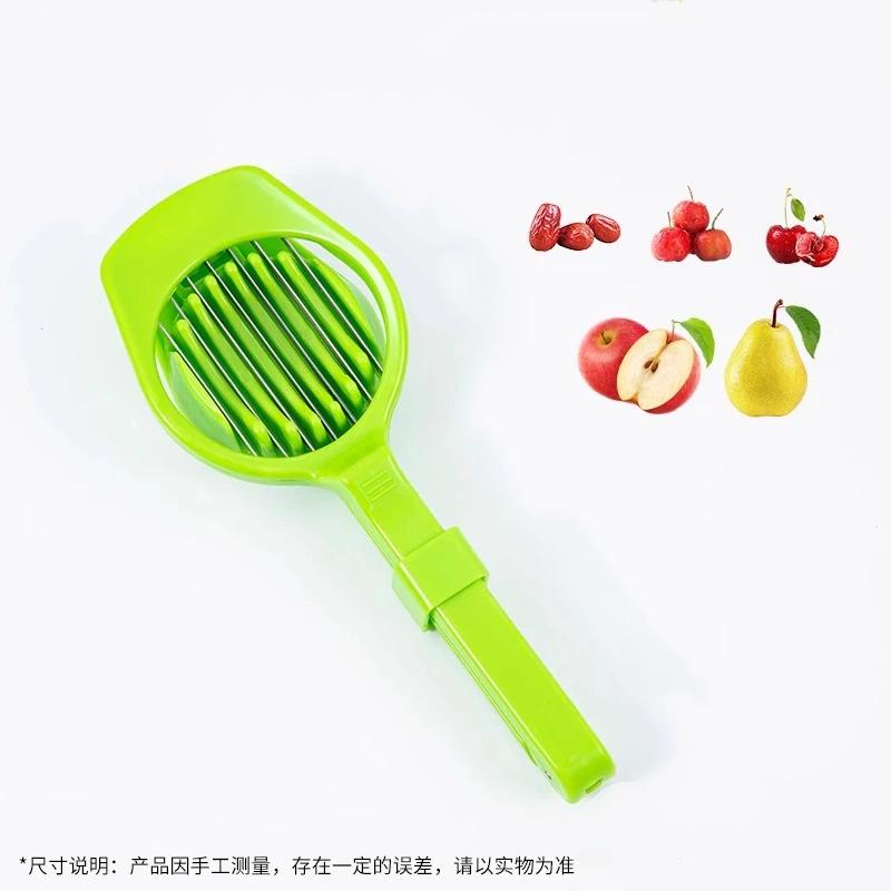 Stainless Steel Jujube Pitter And Slicer Set Cherry Pitter With Non Slip Handle Easy Use For Kitchen Baking And Snack Prep