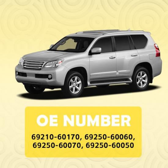 Наружная дверная ручка водителя и пассажира для Toyota 4Runner 2010-21 Lexus GX460 EXV