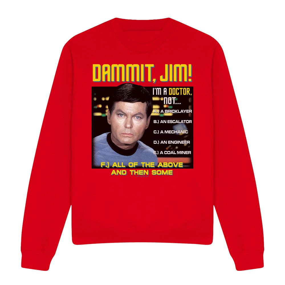 Star Trek Unisex Adult All of the Above Sweatshirt
