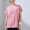 Asics Logo Round Neck Pullover Sports Short Sleeve T-Shirt Women Tops Pink 2012C697-700