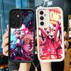 Чехол для телефона для Samsung Galaxy A17 A16 A15 A14 A13 Hazbin Hotel Аниме A56 A36 A26 A55 A35 A25 A54 A34 A24 A53 A33 A23 A07 A06