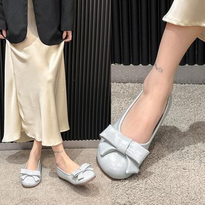 Модные балетки Женские лоферы Обувь Летние бантики Модные сандалии Платье Лолита Женская обувь 2025 Новый тренд Повседневная обувь для ходьбы Женская обувь