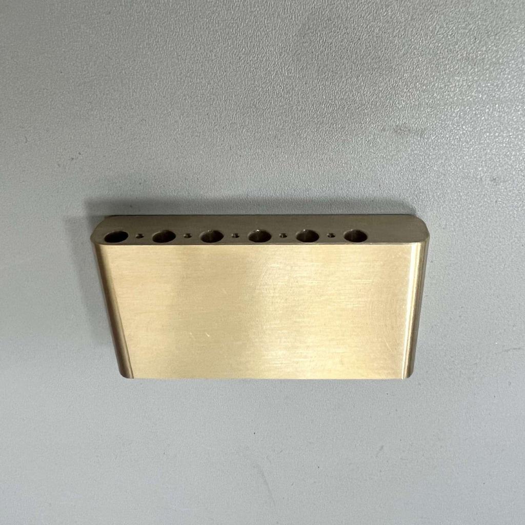 Бридж для электрогитары с основанием из чистой меди, латуни и нержавеющей стали