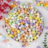 50/100Pcs Speckled Foam Easter Eggs Colorful Painted Bird Eggs  Easter Party Decorations