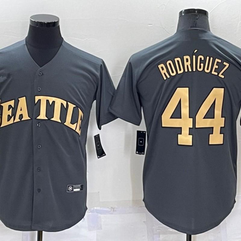 Unisex Baseball Jersey Fan Apparel With Embroidered Number 44 Soft Cotton Blend Sports Casual Wear