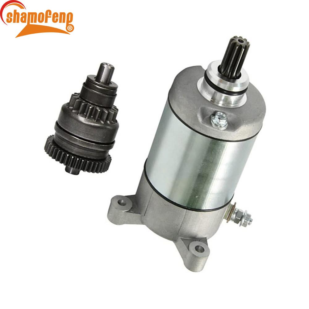 High-quality Starter&Bendix For Polaris ATV & UTV 325 330 335 425 500 Sportsman Scrambler Magnum Trail Boss, Big Boss Ranger