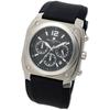 Watch Chronograph Business Analog Quartz Black with Cross SSBK [Salvatore Marra] Men's Men's
