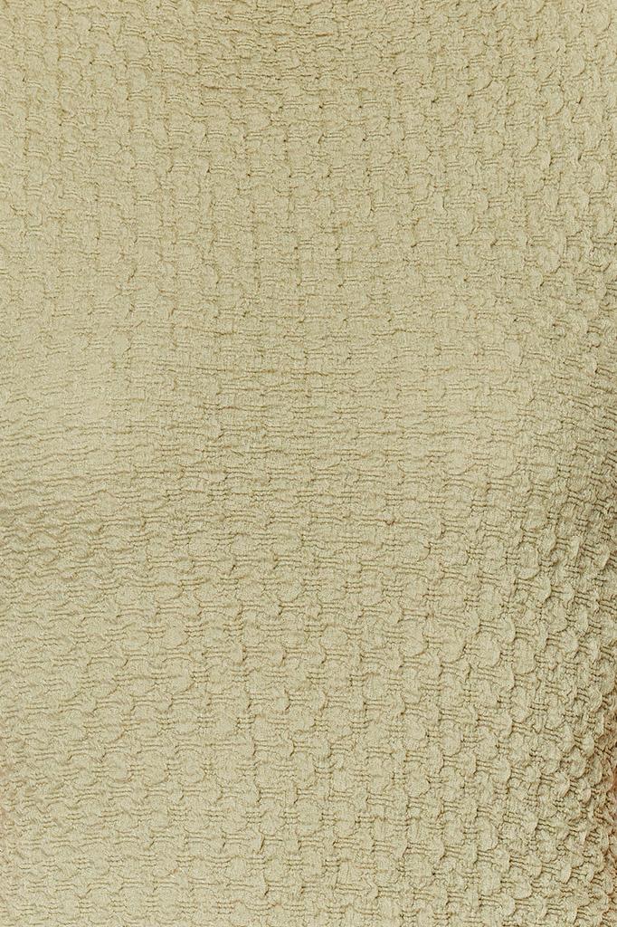 Women's Style Dress Black Textured Fabric Fitted Moon Sleeve Knitted Stretchy Midi Pencil Dress