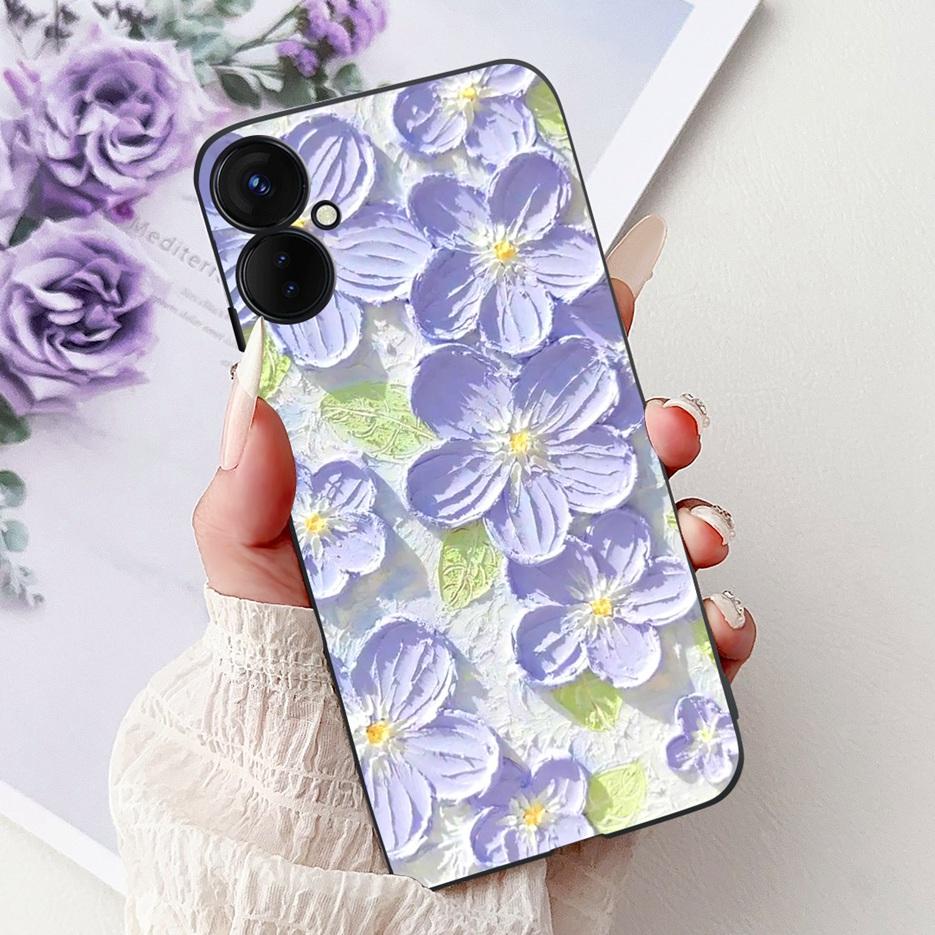 Чехол для Tecno Spark 9 Pro Spark9 Pro KH7n Новый Роскошный Расписной Чехол Мягкий Силиконовый Чехол для Телефона Для Tecno Spark 9T Spark9T KH6 Сумки