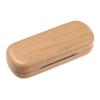 Fashion Large Capacity Waterproof Glasses Box Wood Grain Eyeglasses Case Glasses Holder