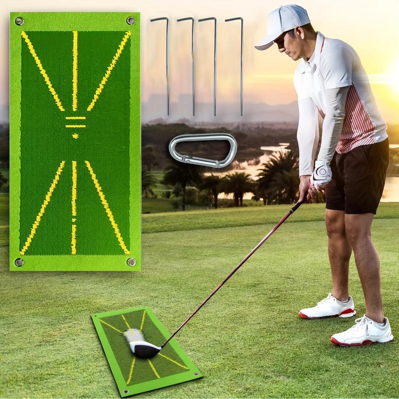 Golf Training Mat, Swing Training Mat And Golf Ball Mat For Swing Detection Are Used To Hit The Ball Indoors And Outdoors