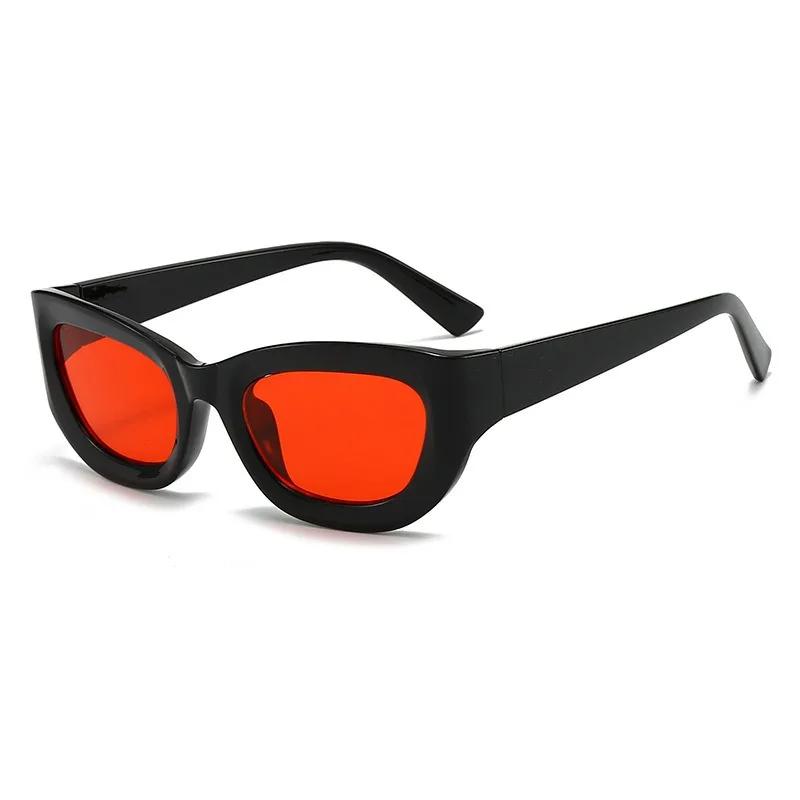 New Women Rectangle Vintage Sunglasses Fashion Design Retro Points Sun Glasses Female Lady Eyeglass Cat Eye Driver Goggles