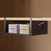 Basket Holder for Under Shelf In Cabinet, Organizer Rack Wardrobe Use
