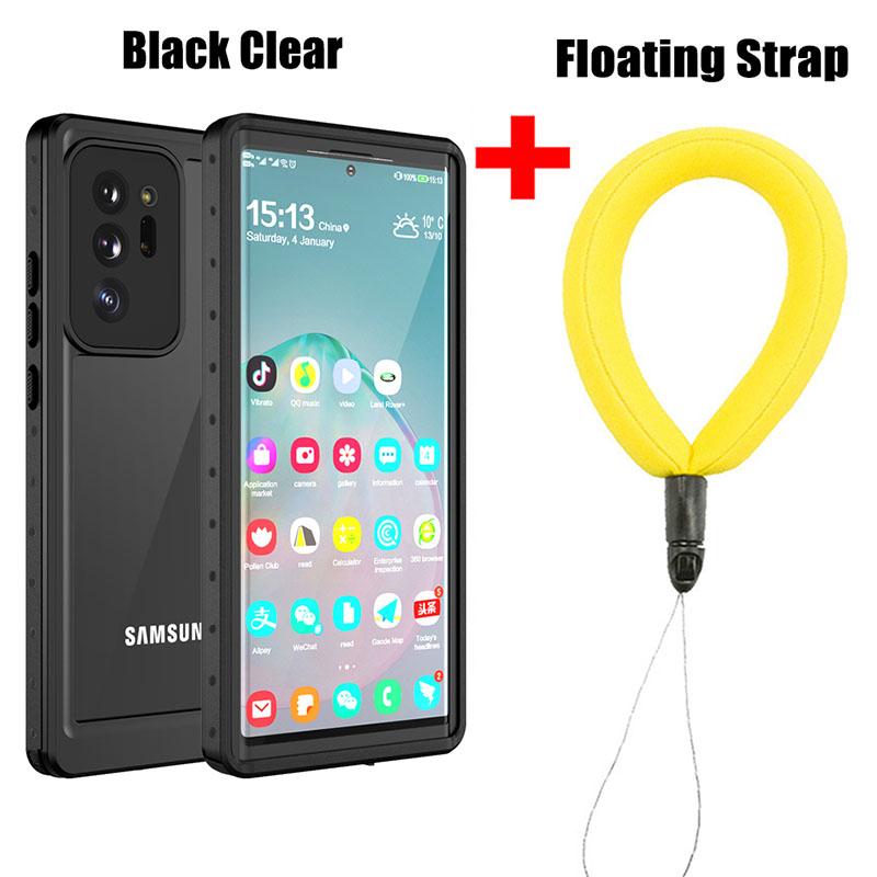 Водонепроницаемый чехол IP68 для дайвинга и плавания для Samsung Galaxy S23 S22 S21 Ultra S20 FE Plus S10 S9 S8 Note 20 Ultra Note10 Прочный чехол