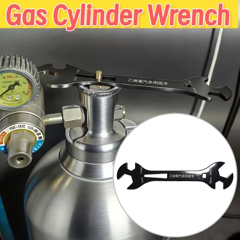 Steel Gas Cylinder Wrench Professional Pressure Reducer Wrench Gas Bottle Tool  Maintenance