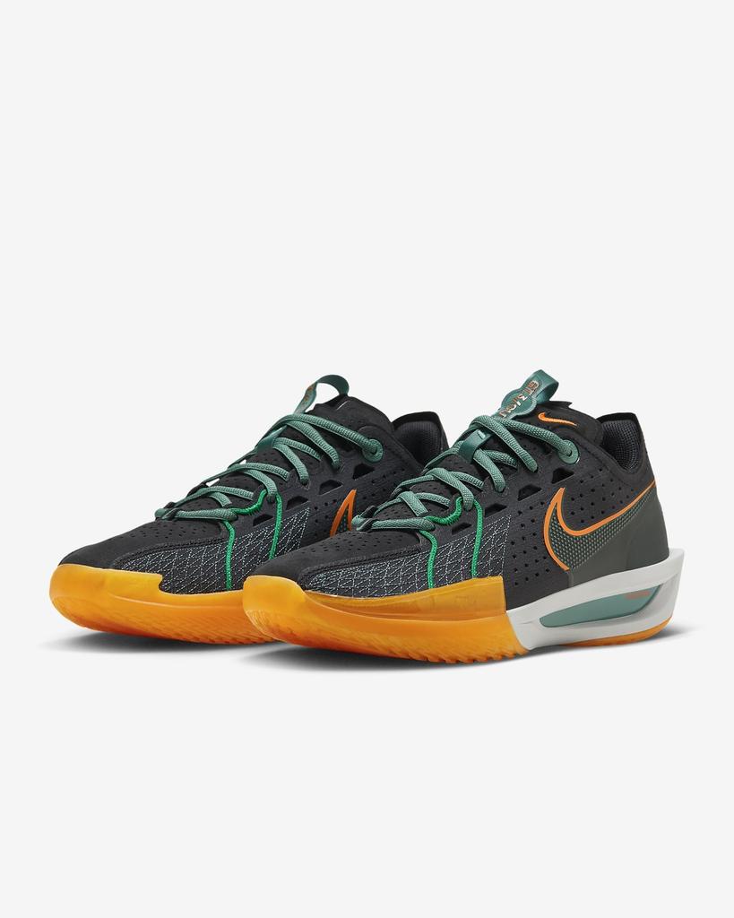 DV2918-001 Nike G.T. Вырезать 3 Черных Винтажных Зеленых Бикостальных Малахита (Мужской)