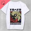 KaiUnisex Dorohedoro Японский Аниме Футболка Унисекс Женская 100% Хлопок Короткий Рукав Весна Лето Печать Графические Футболки