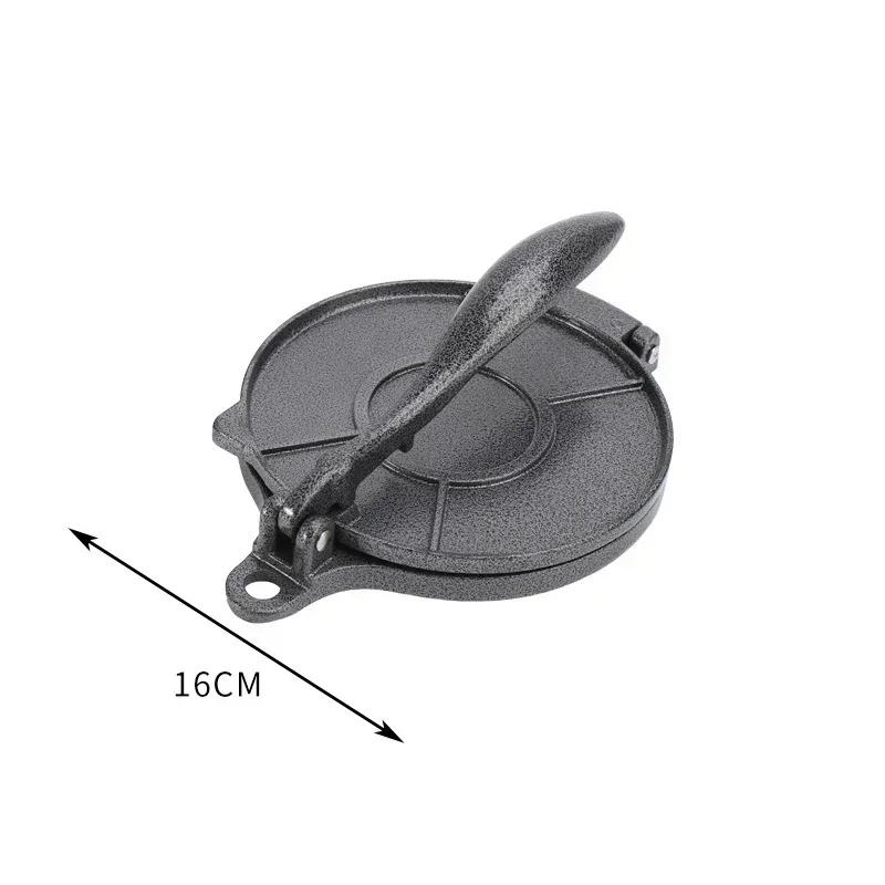 6.3 Inch Manual Tortilla Press Aluminum Alloy Corn Tortilla Maker Homemade Pancake Press Kitchen Tool For Diy Mexican Food