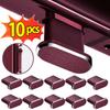 1-10PCs Dark Cherry Type C Dustplugs Charger Port Caps Anti-dust Cover Protectors Metal Dust Plug for IPhone 18 Pro Max 18PM2