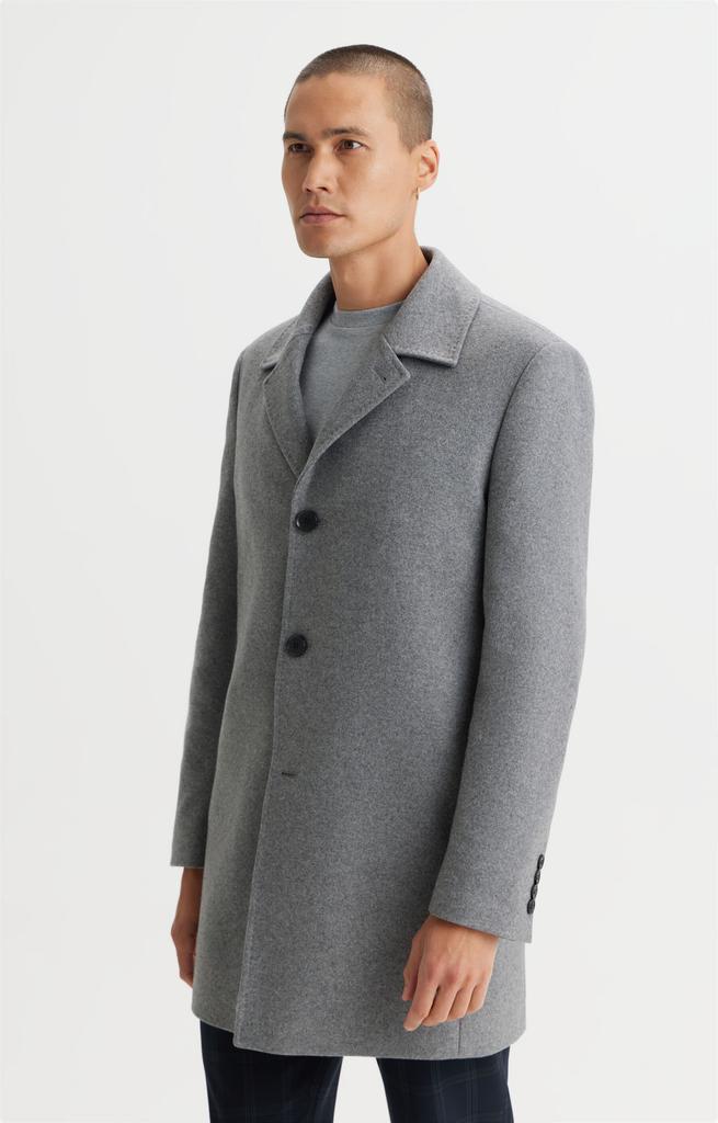 Regular Fit Wool Coat 50
