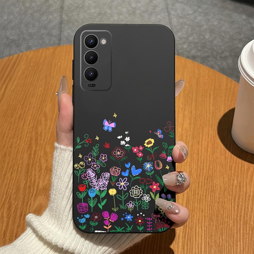 Чехол для Tecno Camon 18 Premier 18P 18T 18i Золотая Лошадь Мягкий Матовый Силикон Ударопрочный Чехол для Телефона Для Tecno Camon18 Задняя Крышка