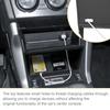 Sixthsmoy Для Subaru Forester 2013-2018 Средний Центральный Подлокотник Ящик для хранения Переключатель передач Центральный Подлокотник Органайзер Лоток Аксессуары