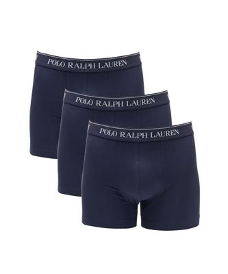 POLO RALPH LAUREN Хлопковые боксеры, 3 шт. - Темно-синий