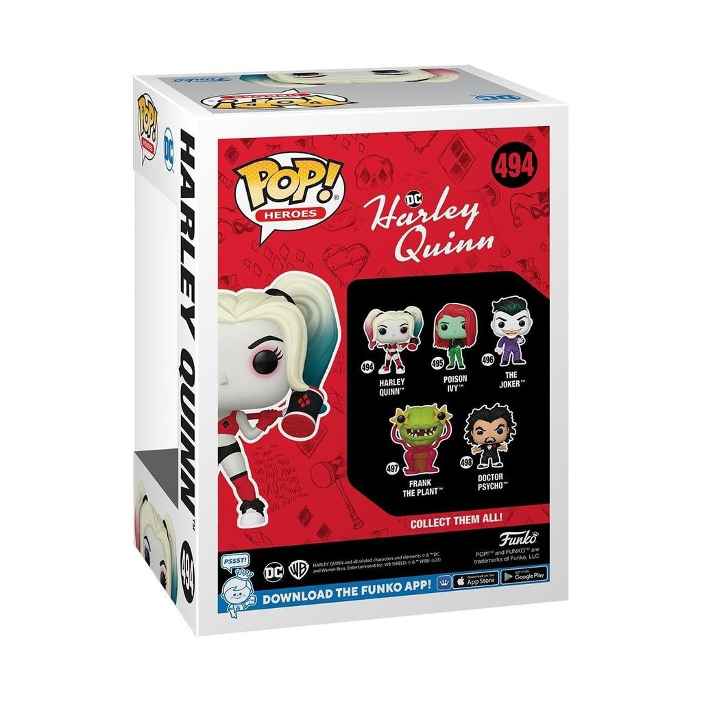 Фигурка Харли Квинн с косичками Funko Harley Quinn Animated Series HARLEY QUINN WITH PIGTAILS DC Funko DC. ПОП!