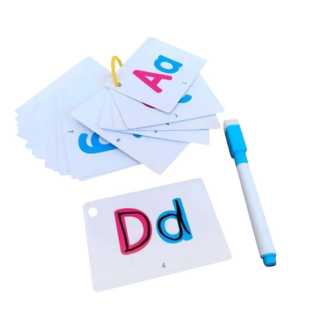 27 First Words Flashcards Alphabets ABC Animal Cards With 1 Pen Scholastic Early Learners Educational Chidlren Kids Toys Gifts 1ml