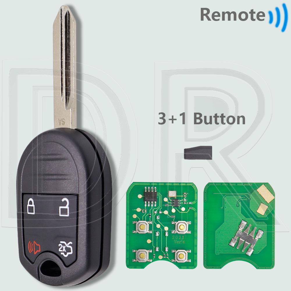 DR CWTWB1U793 315/433MHz 4D60/4D63+ Car Remote Key For Ford Edge Escape Fusion Taurus Mazda Expedition Explorer Flex Musta