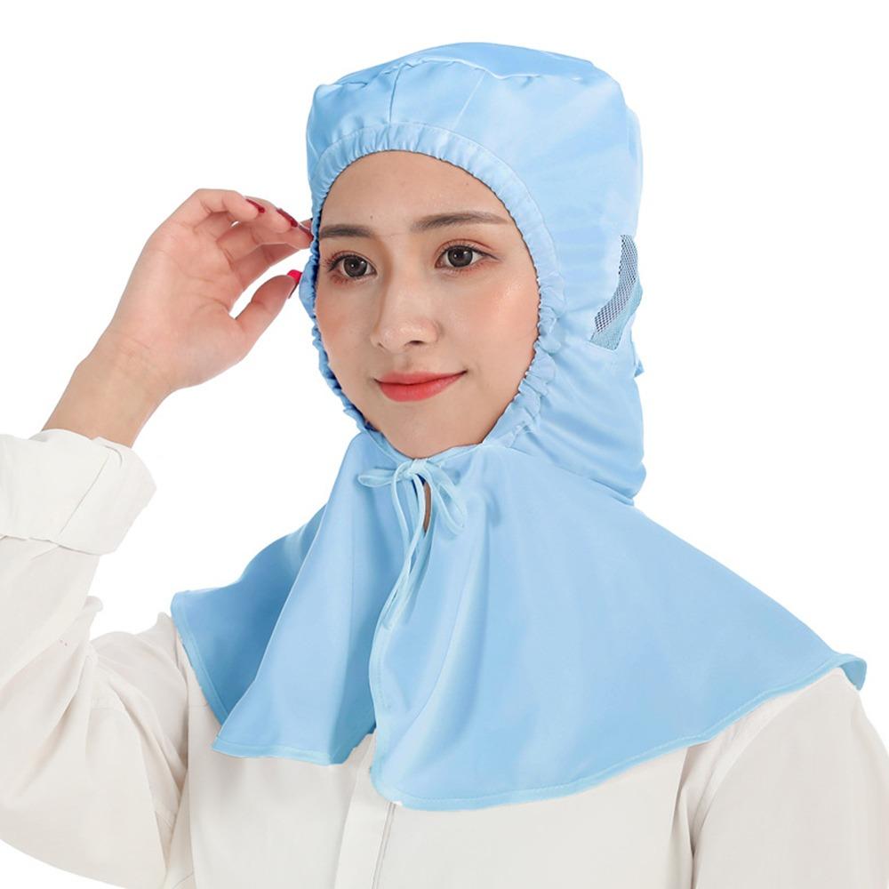 Дышащая Пыленепроницаемая Шаль Шляпа Защита Шеи Рабочая Шляпа Новая Рабочая Кепка Пищевая Фабрика