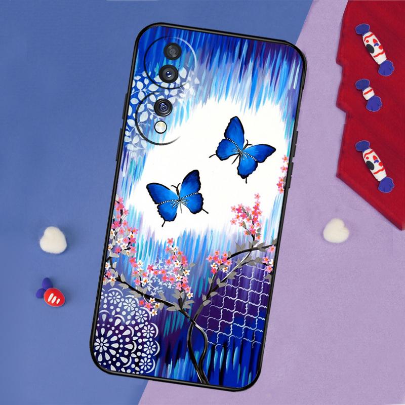 Beautiful Butterfly Case For Honor Magic 7 Pro 5 6 Lite Honor X8b X9a X8a X8 X9 X9c X9b 50 70 90 200 Lite Cover