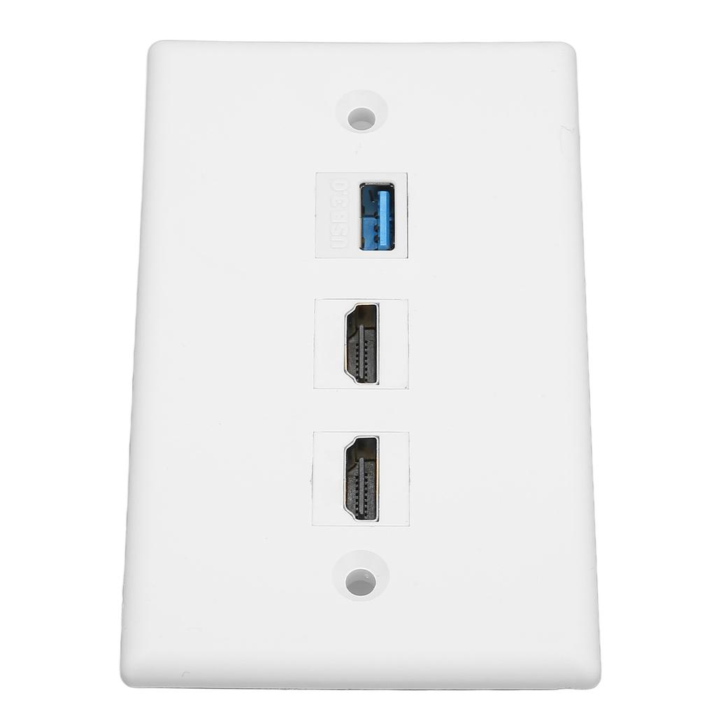 Настенная панель HD Multimedia Interface Ethernet USB 2 порта HD Multimedia Interface Keystone 1 порт USB 3.0