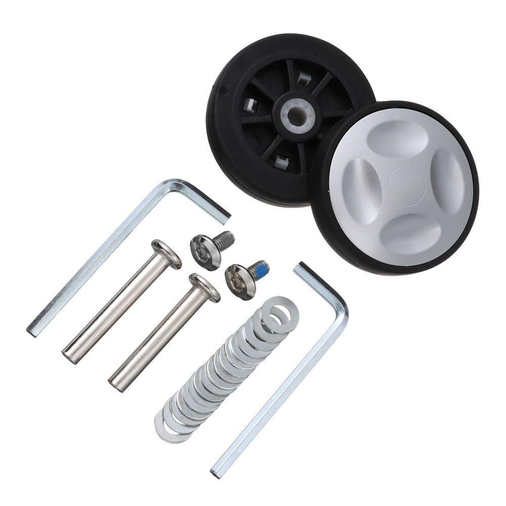 С винтом DIY комплект для ремонта колесных колес Замена колес Запчасти для чемодана Оси Дорожные колеса для багажа