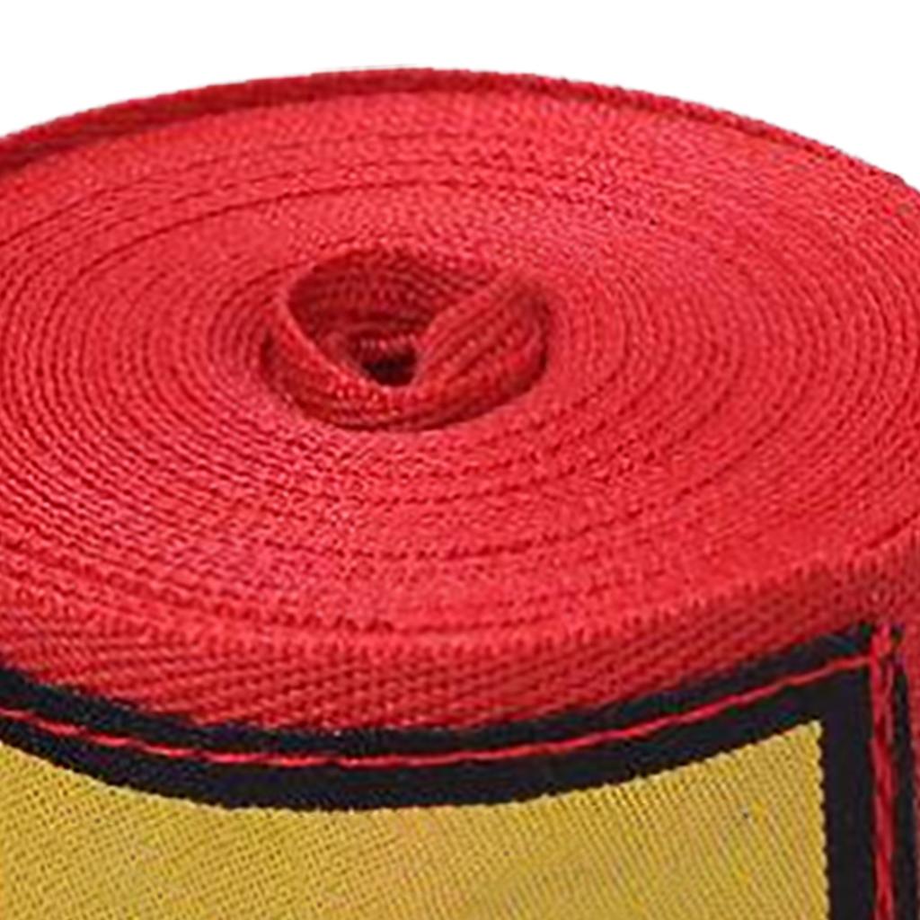 2 шт. боксерские бинты спортивные бинты для кикбоксинга тайский бокс боевые бинты перчатки протектор красный